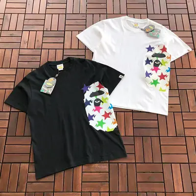 ￥~79 BAPE T-SHIRT 77081005 (im 185CM 80KG iwear size L in the photo)