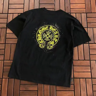 ￥~85 CH🔥OM🔥 HE🔥RTS T-SHIRT 77081106 (im 185CM 70KG iwear size M in the photo)