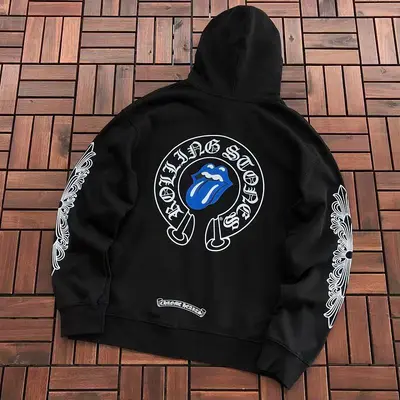 ￥~236 CH🔥OM🔥 HE🔥RTS HOODIE 66081213