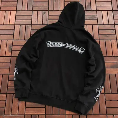 ￥~236 CH🔥OM🔥 HE🔥RTS HOODIE 66081212 (im 185CM 70KG iwear size L in the photo)