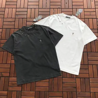 ￥~119 CH🔥OM🔥 HE🔥RTS T-SHIRT 77081312 (im 185CM 70KG iwear size S in the photo)