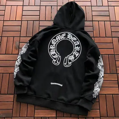 ￥~129 CH🔥OM🔥 HE🔥RTS HOODIE 77081337