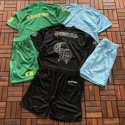 ¥~TOP 99 PANTS 99 CH🔥OM🔥 HE🔥RTS T-SHIRT SHORTS 33120556 (im 184CM 80KG iwear size L