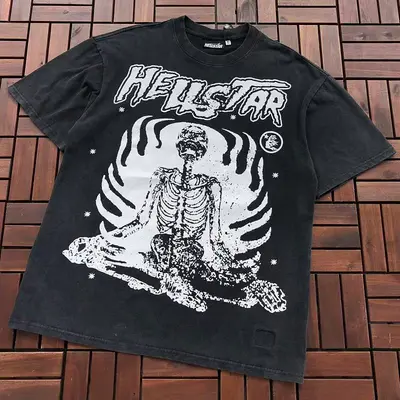 ￥ ~ 119 HELLSTAR T-SHIRT 55081404 (im 185CM 70KG iwear size XL in the photo)