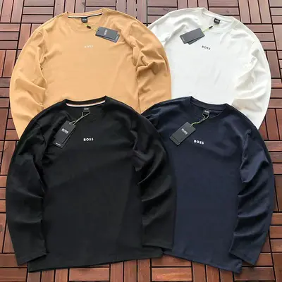 ￥~95 H🔥G🔥 B🔥🔥S LONG-SLEEVE 66081618 (im 185CM 80KG iwear size M in the photo)