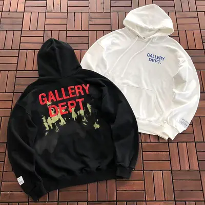 ¥~179 GALLERY DEPT HOODIE 55081736 (im 185CM 80KG iwear size S in the photo)