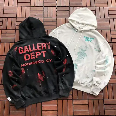 ￥~219 GALLERY DEPT HOODIE 55081715 (im 185CM 80KG iwear size S in the photo)