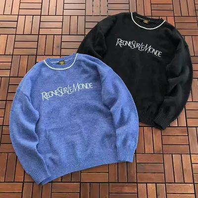 ￥~165 C🔥RT🔥🔥Z & GABRIEL MOSES SWEATER 77081707 (im 185CM 70KG iwear size M in the photo)