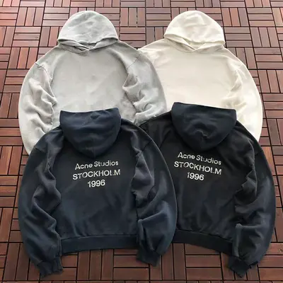 ￥~268 ACNE STUDIOS HOODIE 77081906 (im 185CM 80KG iwear size M in the photo)