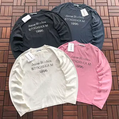 ￥~135 ACNE STUDIOS LONG-SLEEVE 77081902 (im 185CM 80KG iwear size M in the photo)