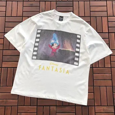 ￥~119 SAINT MICHAEL & DISNEY T-SHIRT 55082039 (im 180CM 68KG iwear size S in the photo)