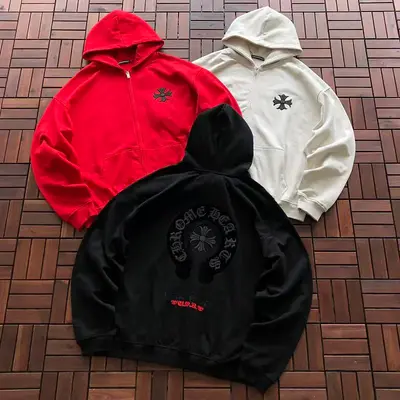 ¥ ~ 256 CH🔥OM🔥 HE🔥RTS HOODIE 55082108 (im 185CM 70KG iwear size 2XL in the photo)