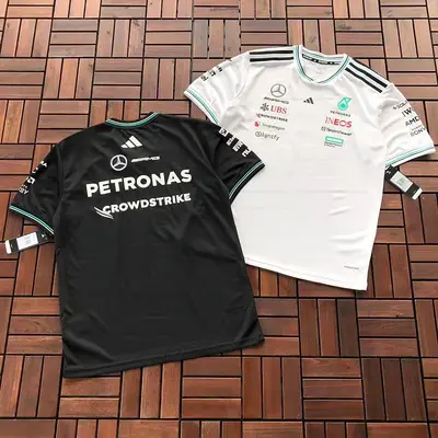 ￥~129 🔥DI🔥AS & MERCEDES-AMG PETRONAS F1 T-SHIRT 77082307 (im 185CM 80KG iwear size M in the photo)
