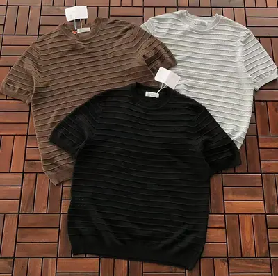 ￥~185 BR🔥N🔥L🔥O C🔥CI🔥🔥L🔥I T-SHIRT SWEATER 55082346 (im 185CM 70KG iwear size M in the photo)
