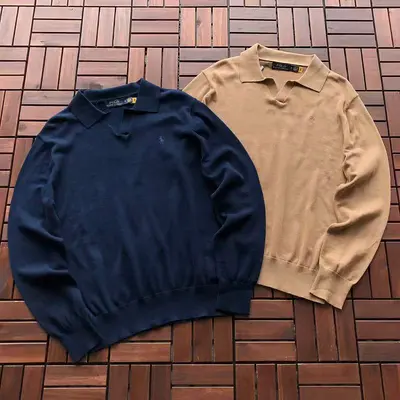 ￥ ~ 278 RA🔥PH🔥AU🔥EN SWEATER POLO 55082326 (im 185CM 70KG iwear size M in the photo)