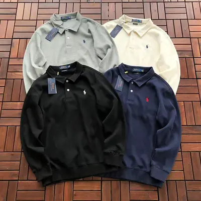 ￥~129 RA🔥PH🔥AU🔥EN SWEATER POLO 77082529 (im 185CM 70KG iwear size M in the photo)