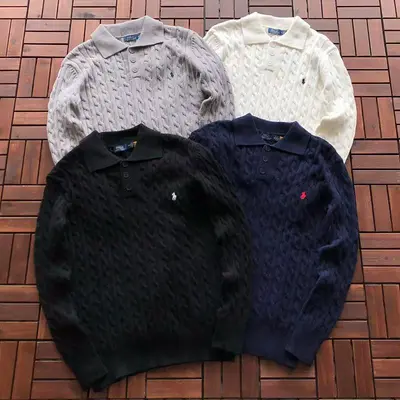 ￥~169 RA🔥PH🔥AU🔥EN SWEATER POLO 77082513 (im 185CM 70KG iwear size M in the photo)