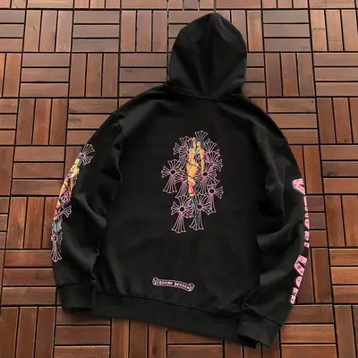 ¥~236 CH🔥OM🔥 HE🔥RTS HOODIE 66082627 (im 180CM 68KG iwear size L in the photo)