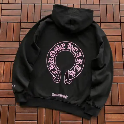 ¥~236 CH🔥OM🔥 HE🔥RTS HOODIE 66082622 (im 180CM 68KG iwear size L in the photo)