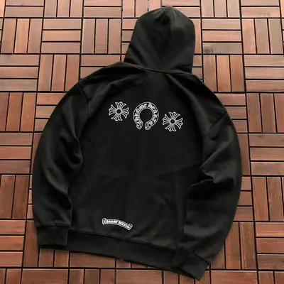 ¥~236 CH🔥OM🔥 HE🔥RTS HOODIE 66082608 (im 180CM 68KG iwear size L in the photo)