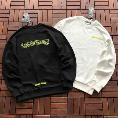 ¥~185 CH🔥OM🔥 HE🔥RTS SWEATER 55082621 (im 185CM 70KG iwear size M in the photo)