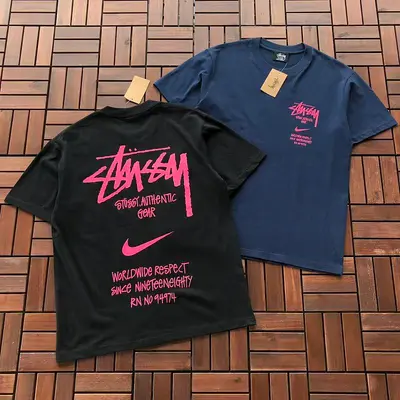 ¥~79 ST🔥S🔥Y & N🔥K🔥T-SHIRT 55082731 (im 185CM 80KG iwear size M in the photo)
