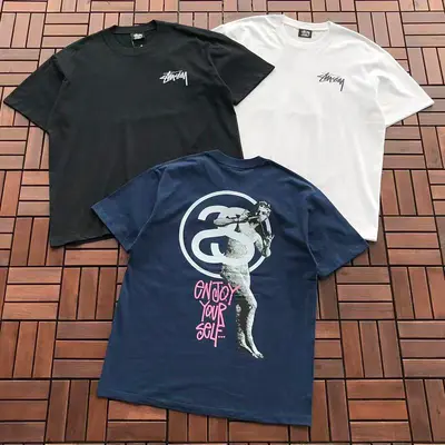 ￥~79 ST🔥S🔥Y T-SHIRT 55082708 (im 185CM 80KG iwear size XL in the photo)