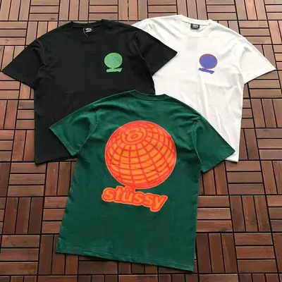 ￥~79 ST🔥S🔥Y T-SHIRT 55082702 (im 185CM 80KG iwear size L in the photo)