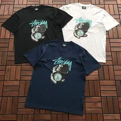 ￥~79 ST🔥S🔥Y T-SHIRT 55082701 (im 185CM 80KG iwear size M in the photo)