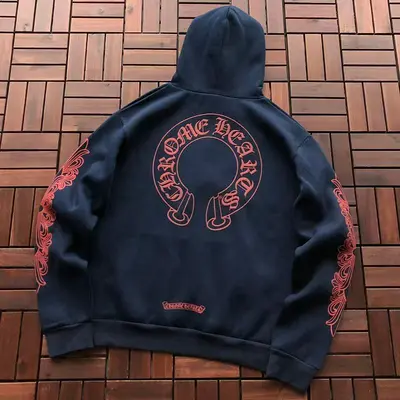 ￥~359 CH🔥OM🔥 HE🔥RTS HOODIE FLEECE 66082715 (im 185CM 70KG iwear size M in the photo)