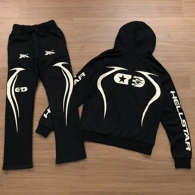 TOP￥~108 TROUSERS ￥~98 HELLSTAR HOODIE TROUSERS 03028551
