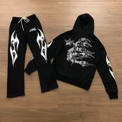 TOP￥~108 TROUSERS ￥~98 HELLSTAR HOODIE TROUSERS 03028351