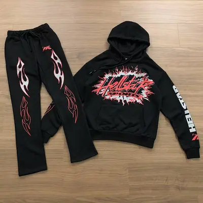 TOP￥~108 TROUSERS ￥~98 HELLSTAR HOODIE TROUSERS 03029451