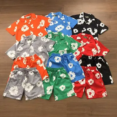 TOP ¥~78 SHORTS¥~78 DEN⭐M TE⭐RS T-SHIRT SHORTS 03122451