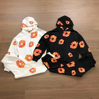TOP¥~128 TROUSERS ¥~128 DEN⭐M TE⭐RS HOODIE TROUSERS 03221451