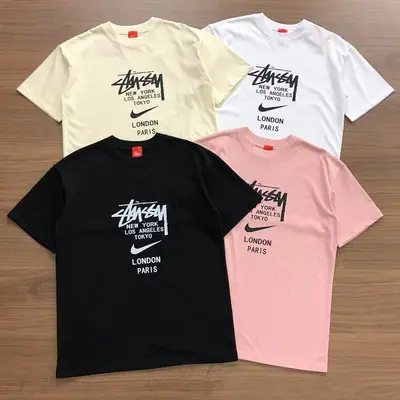 ￥~92 STUSSY N⭐K⭐ T-SHIRT 04301151