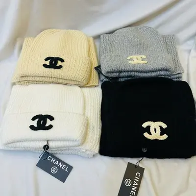 ￥~178 CH⭐NEL CAP SCARF 08094253