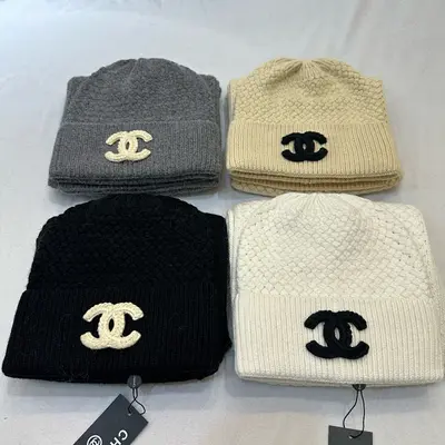 ¥~178 CH⭐NEL CAP SCARF 08092752