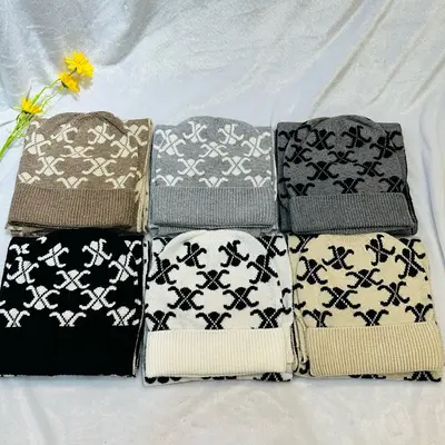 ¥~178 CH⭐NEL CAP SCARF 08092652