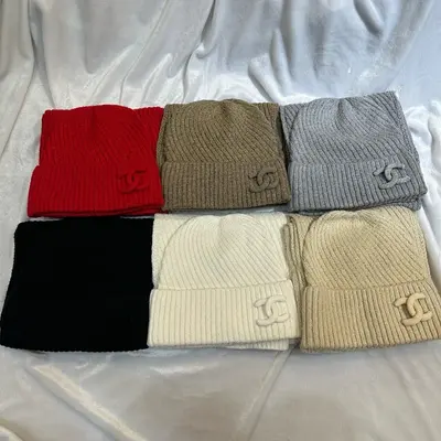 ¥~178 CH⭐NEL CAP SCARF 08093252