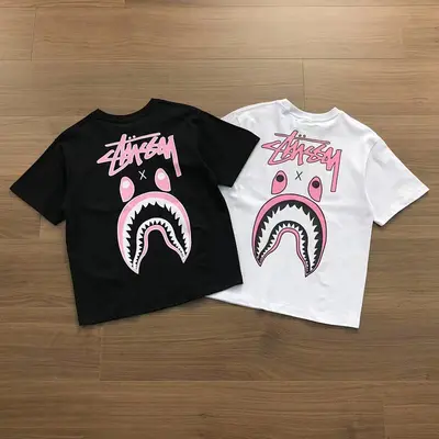 ￥~90 BAPE STUSSY T-SHIRT 08160751