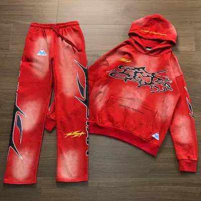 TOP￥~158 TROUSERS ￥~148 HELLSTAR HOODIE TROUSERS 09041251