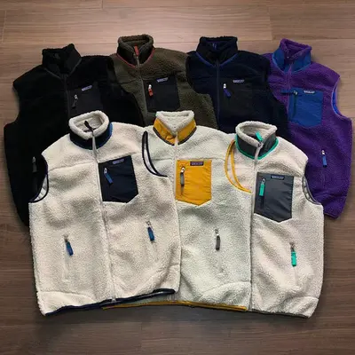 ¥~218 PA⭐AGO⭐IA FLEECE VEST 09270353