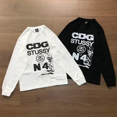 ¥~105 CDG STUSSY LONG SLEEVED 09271152