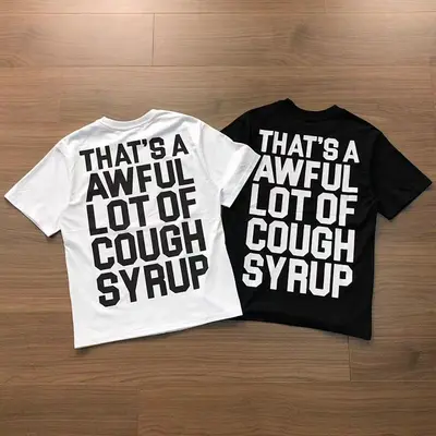 ￥~98 THAT'S AWFUL LOT OF COU GH SYRUP T-SHIRT10241153T-SHIRT