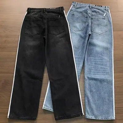 ￥~218 AD⭐DAS B🍎L🍎🍎C🍎A🍎🍎 TROUSERS 11141154