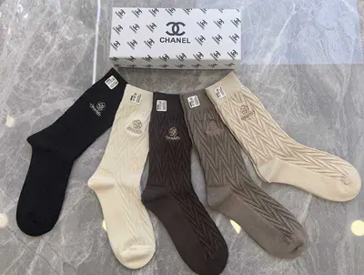 ￥~65 CH⭐NEL SOCKS 12130253