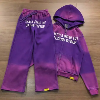 TOP￥~165 TROUSERS￥~155 THAT'S AWFUL LOT OF COUGH SYRUP HOODIE TROUSERS 12130354