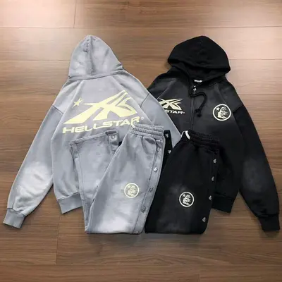 TOP￥~178 TROUSERS ￥~178 HELLSTAR HOODIE TROUSERS 101202754