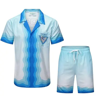 ¥~168 CASA⭐LA⭐CA POLO SHORTS 04182063
